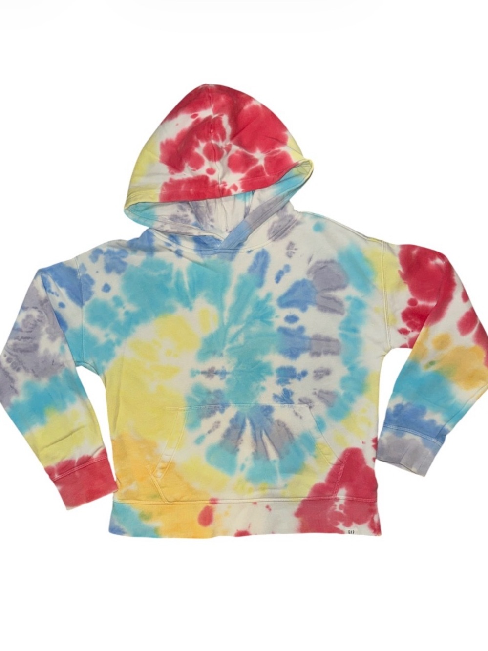 GAP Kids Tie-Dye Hoodie Sweatshirt - Multicolor